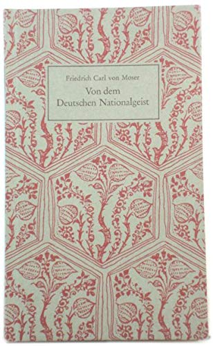 Von dem deutschen Nationalgeist. Books