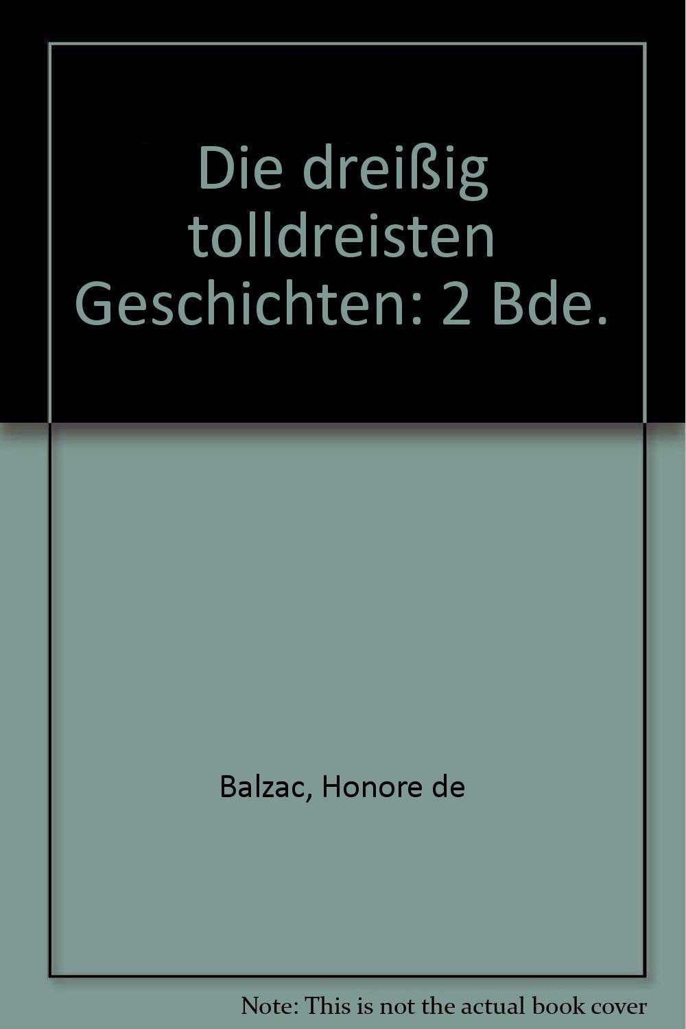 Die dreißig tolldreisten Geschichten Contemporary literature