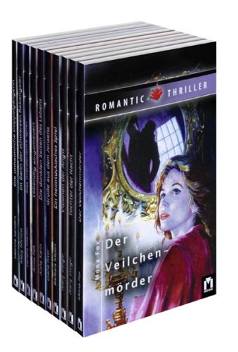 Buchpaket "Romantik-Thriller", 10 Bände Books