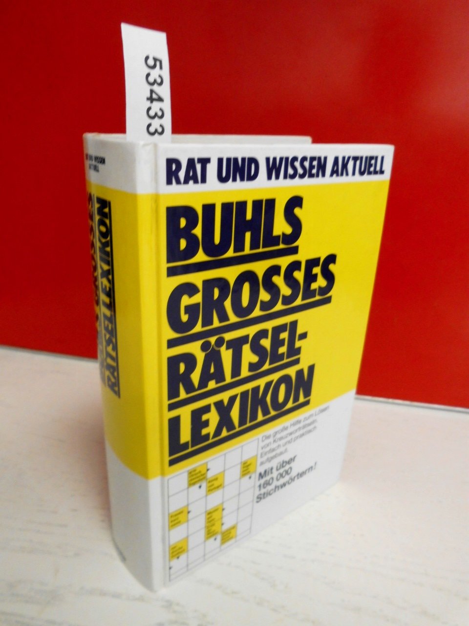 Buhls großes Rätsellexikon. Books