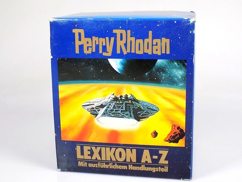 Perry Rhodan Lexikon A-Z 1991 - 5x Hardcover Bände im Pappschuber 3-8118-2059-1 Learning & Reference