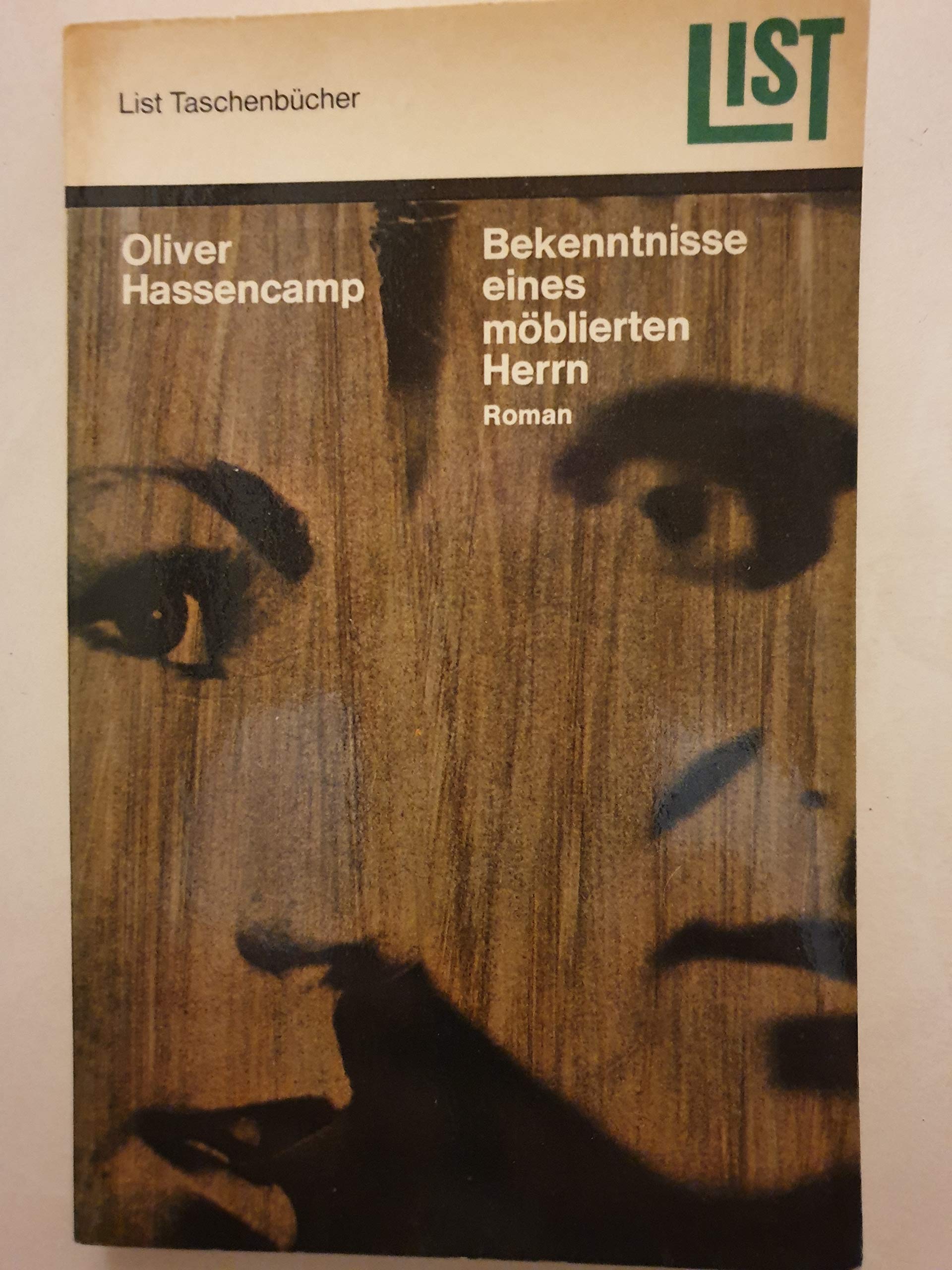 Product Image: Bekenntnisse eines möblierten Herrn. - Hassencamp, Oliver