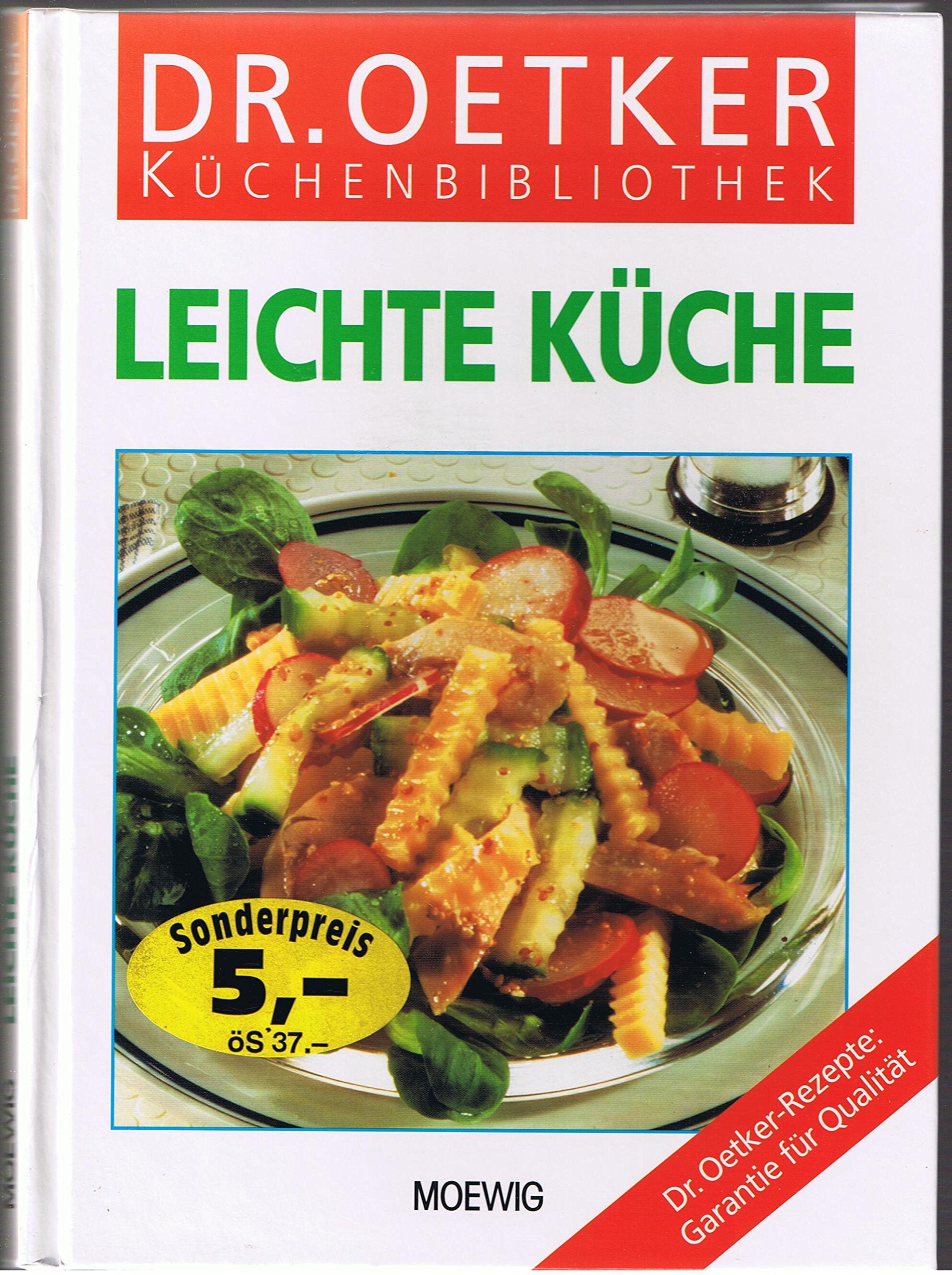 Dr. Oetker Küchenbilbliothek: Leichte Küche Books