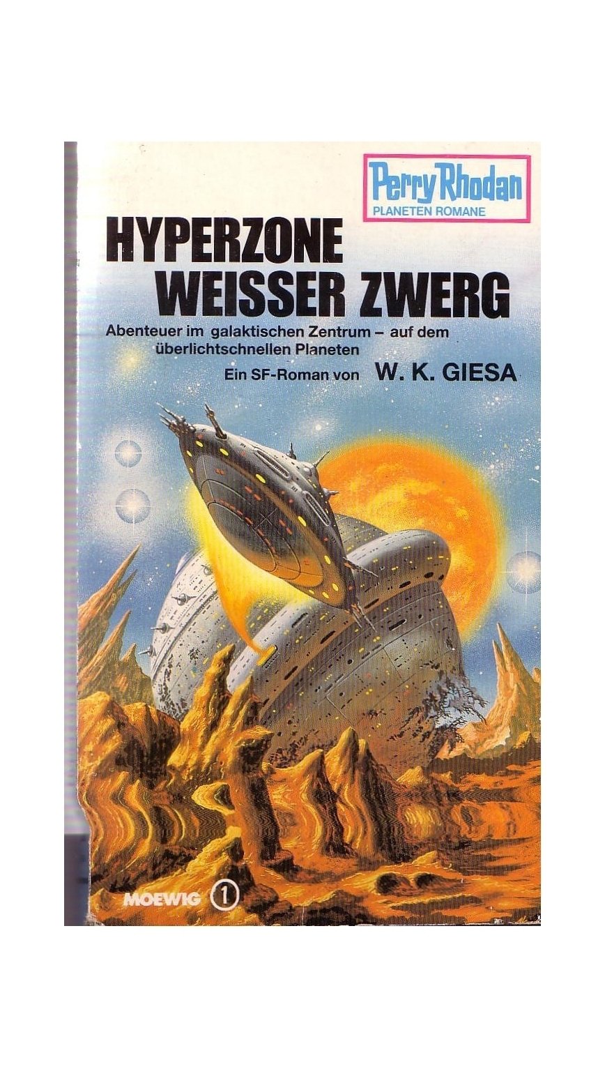 Hyperzone weisser Zwerg (Moewig-Taschenbücher. Perry Rhodan) Books