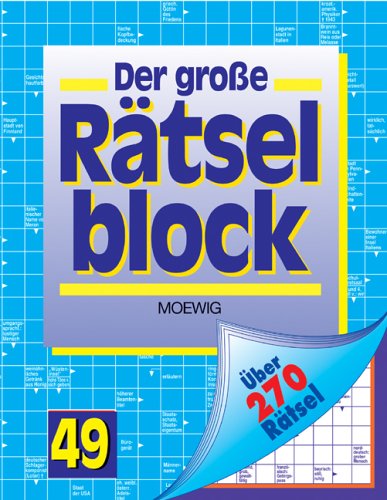 Product Image: Rätselblock 49. Über 270 Rätsel