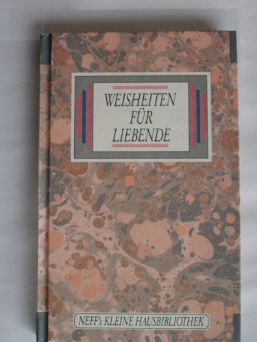 Weisheiten für Liebende Books