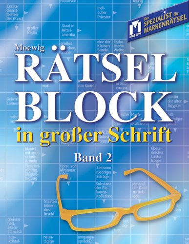 Moewig-Rätsel-Block in grosser Schrift 2 Fiction