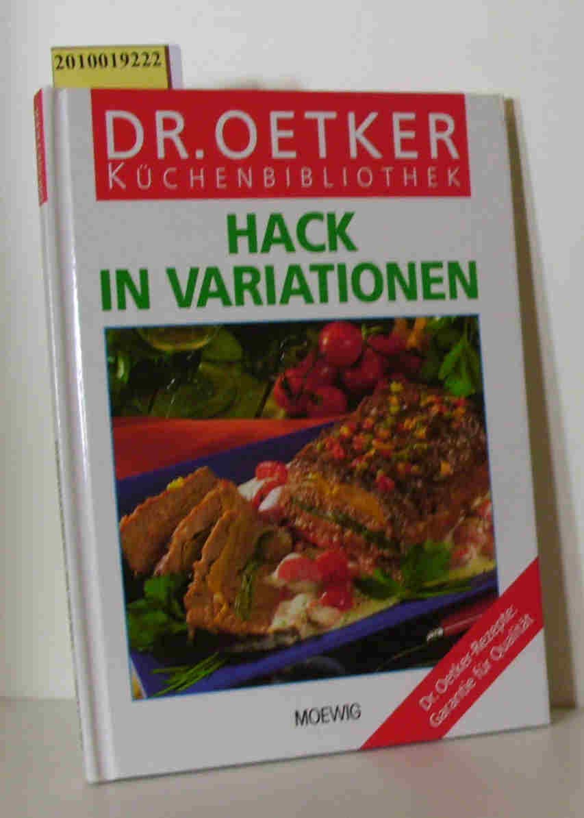 Hack in Variationen - Dr.-Oetker-Küchenbibliothek Books