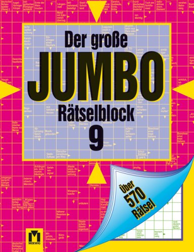 Der große Jumbo Rätselblock 9: Über 570 Rätsel Leisure & Fun