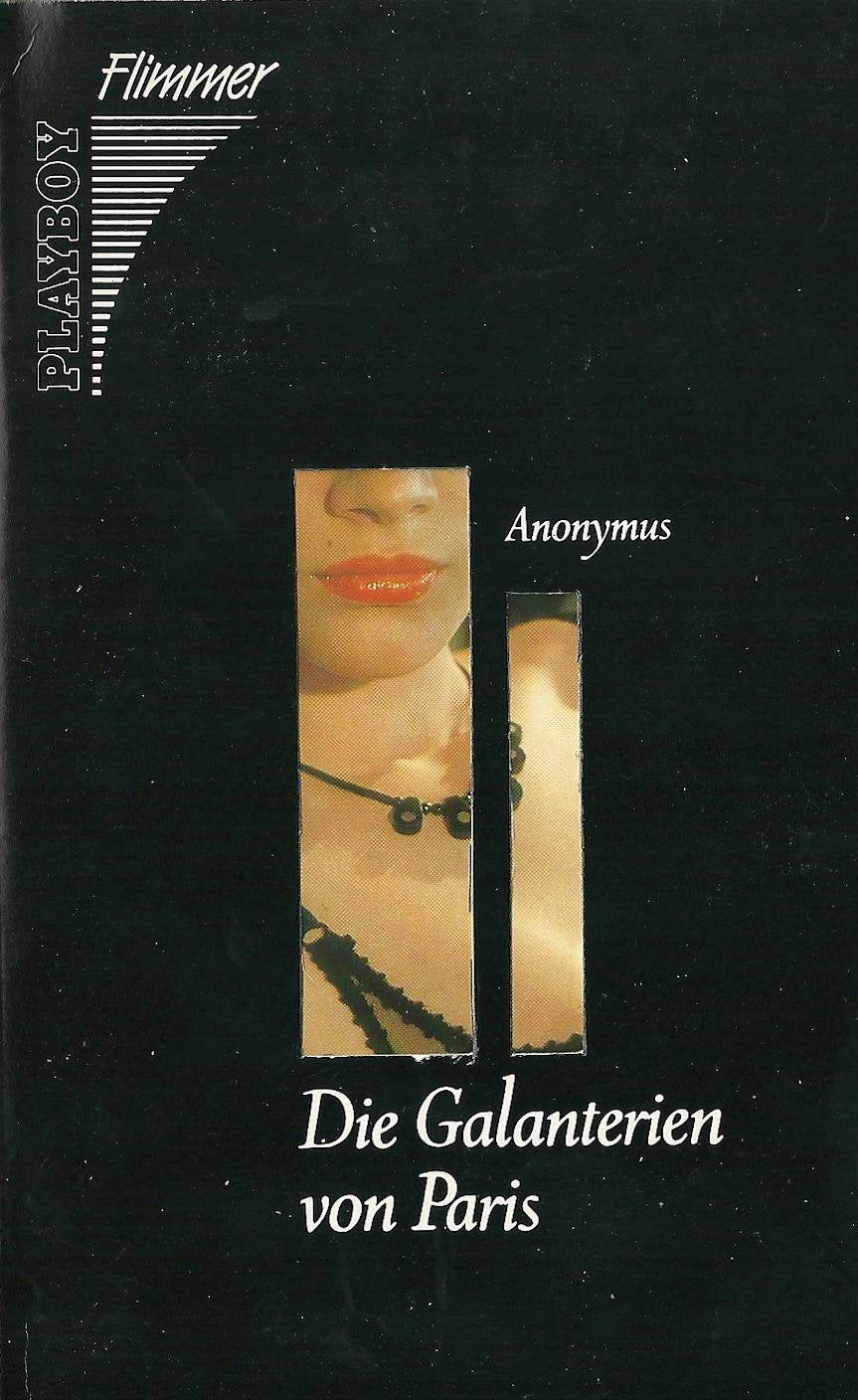 Die Galanterien von Paris. ( Playboy Flimmer). Photography
