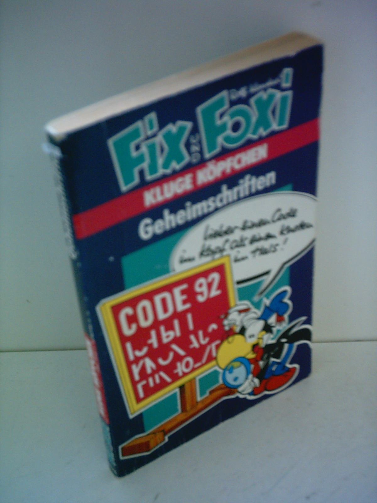 Fix und Foxi. Kluge Köpfchen. 60 Expl., 10 verschiedene Titel a DM 2.95 book