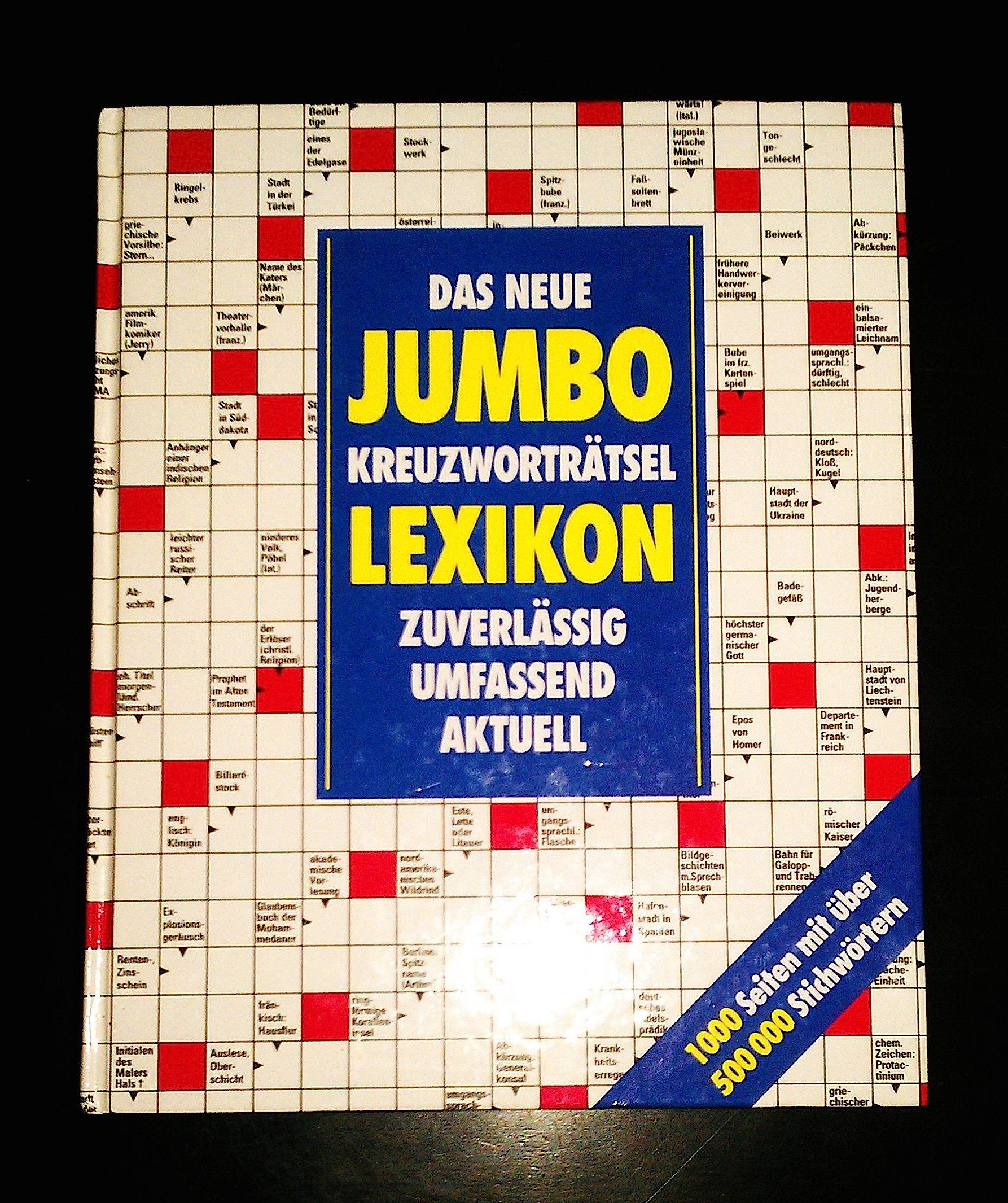 Das neue Jumbo-Kreuzworträtsel-Lexikon Leisure & Fun