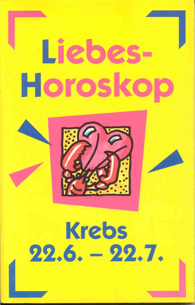 Liebes-Horoskop - Krebs 22.6.-22.7. Books