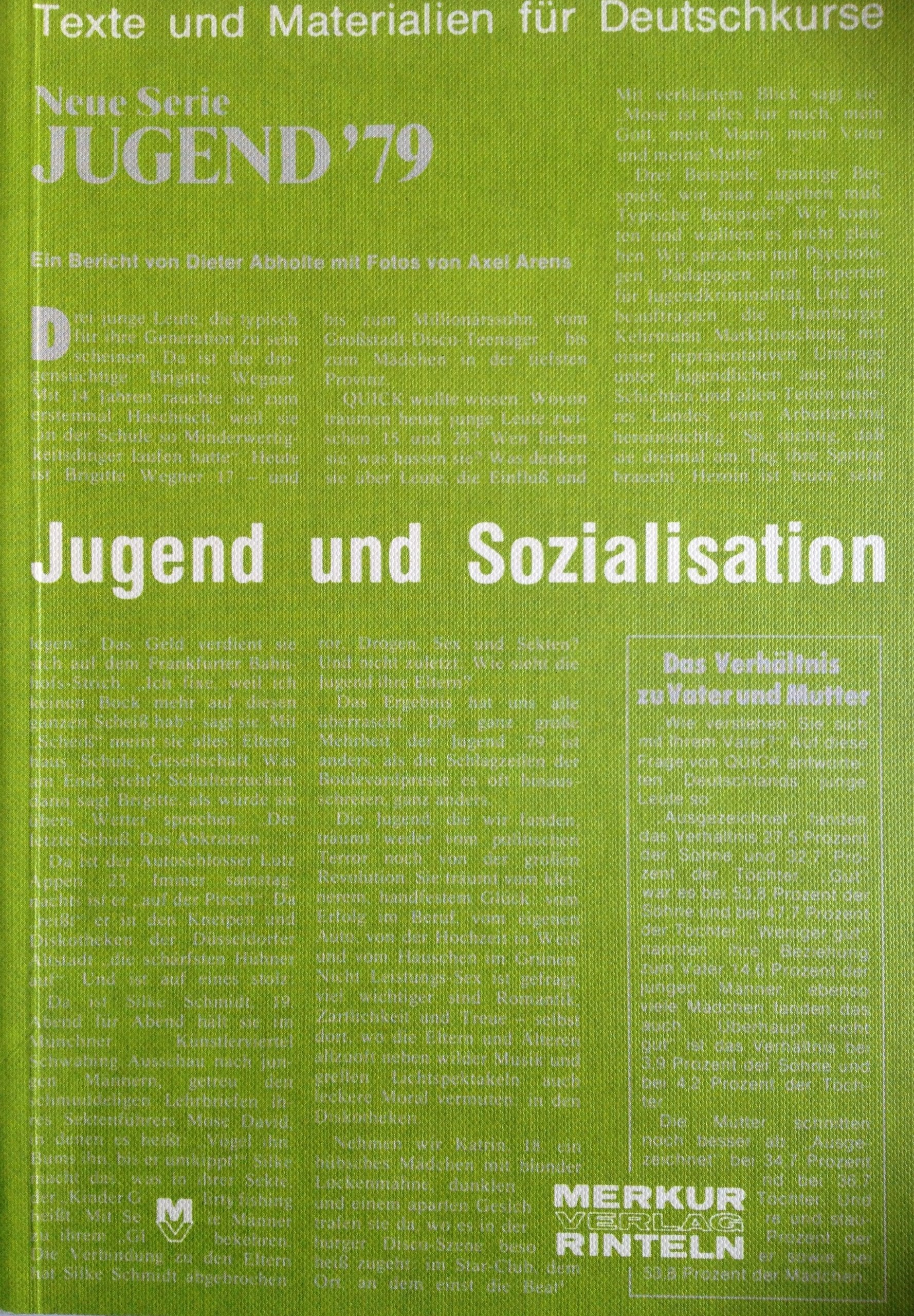 Product Image: Jugend und Sozialisation