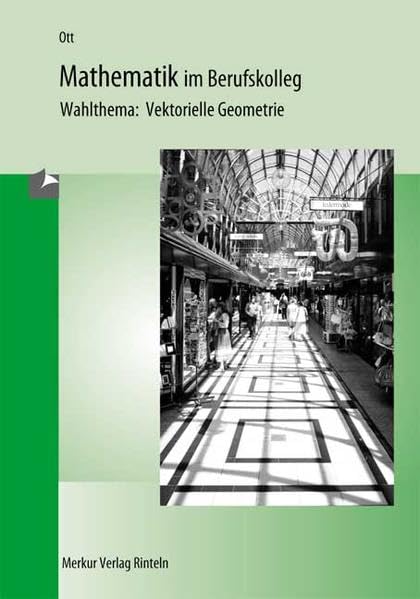 Mathematik im Berufskolleg 2. Vektorielle Geometrie Business, Finance & Career