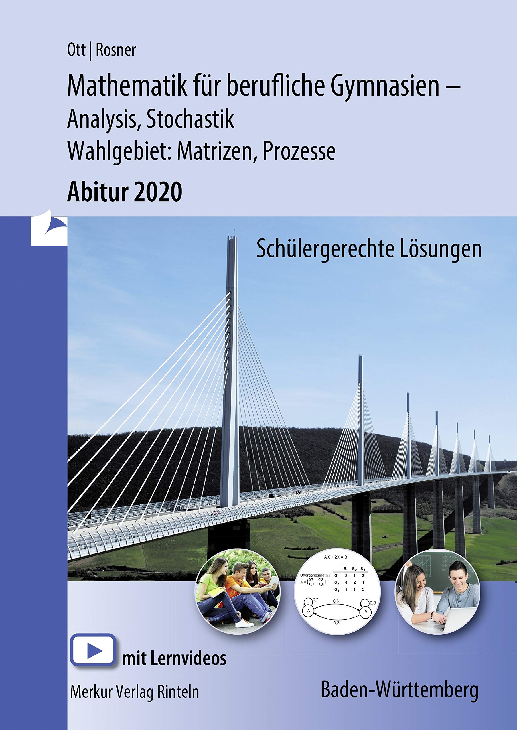 Mathematik für berufliche Gymnasien - Abitur 2020 - Ausgabe Baden-Württemberg Study Guides