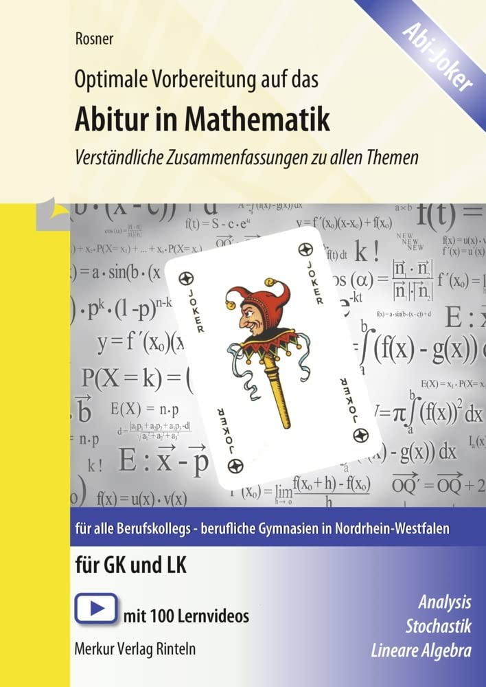 Optimale Vorbereitung auf das Abitur in Mathematik Study Guides