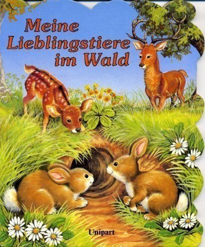 Meine Lieblingstiere im Wald, formgestanzt: Illustr. v. County Studio Children's books