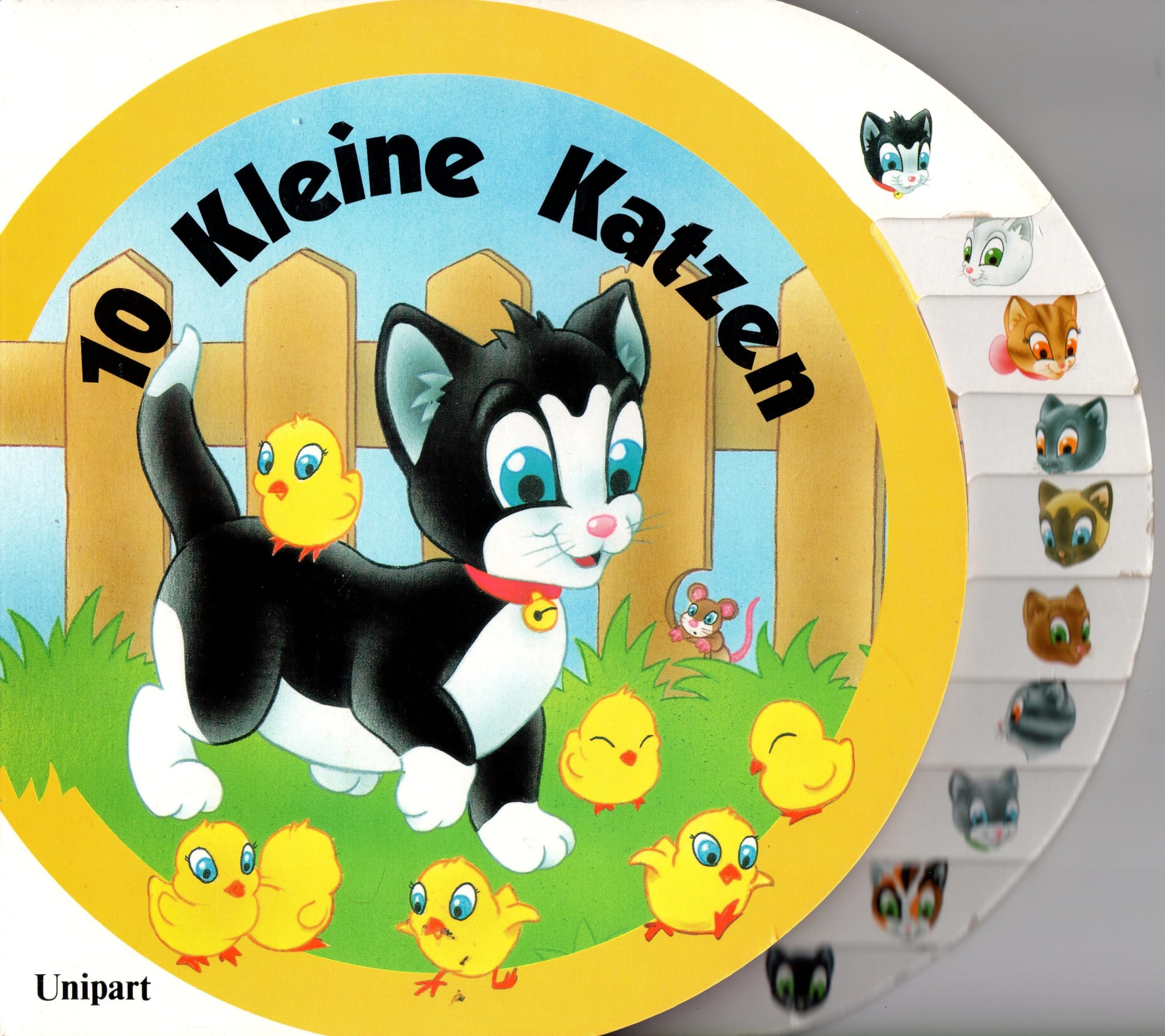 Zehn kleine Katzen: Mit Registerstanzung Children's books