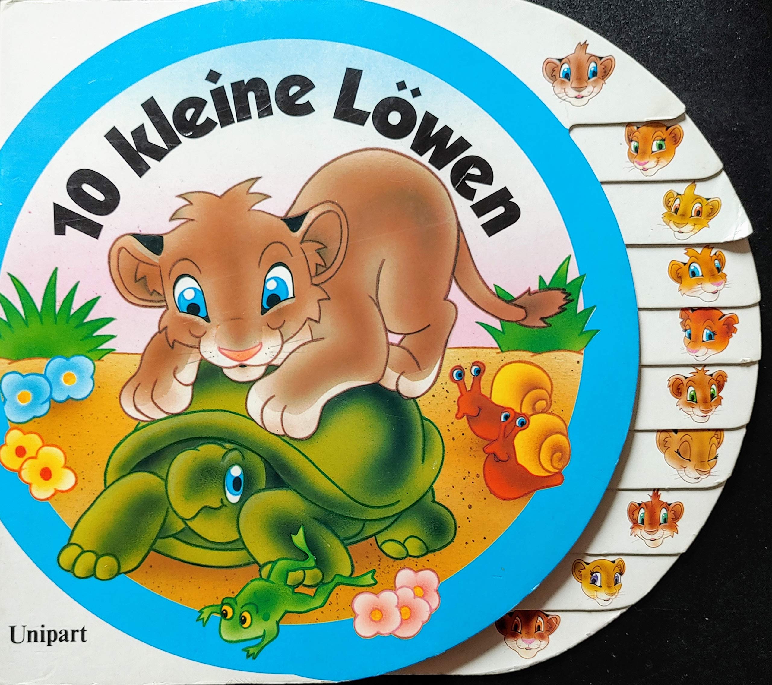 Zehn kleine Löwen: Mit Registerstanzung Children's books