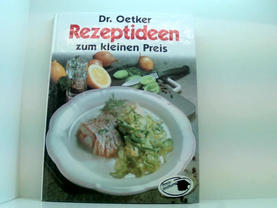 Dr. Oetker Rezeptideen zum kleinen Preis Books
