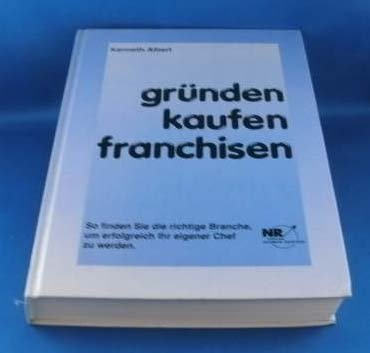 Gründen, kaufen, franchisen Business, Finance & Career