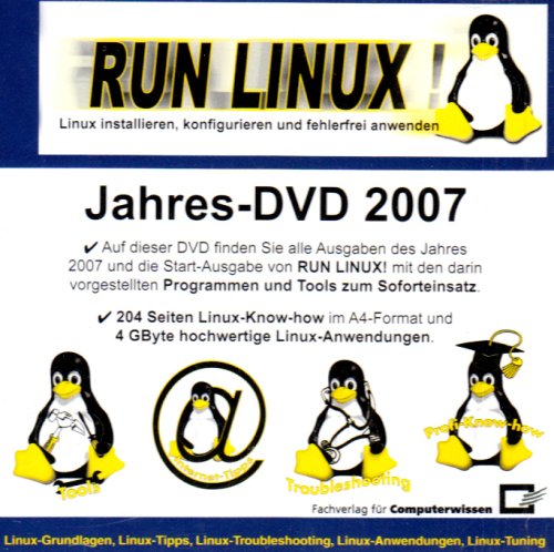 Run Linux! 2007, DVD-ROM Linux installieren, konfigurieren und fehlerfrei anwenden Other software