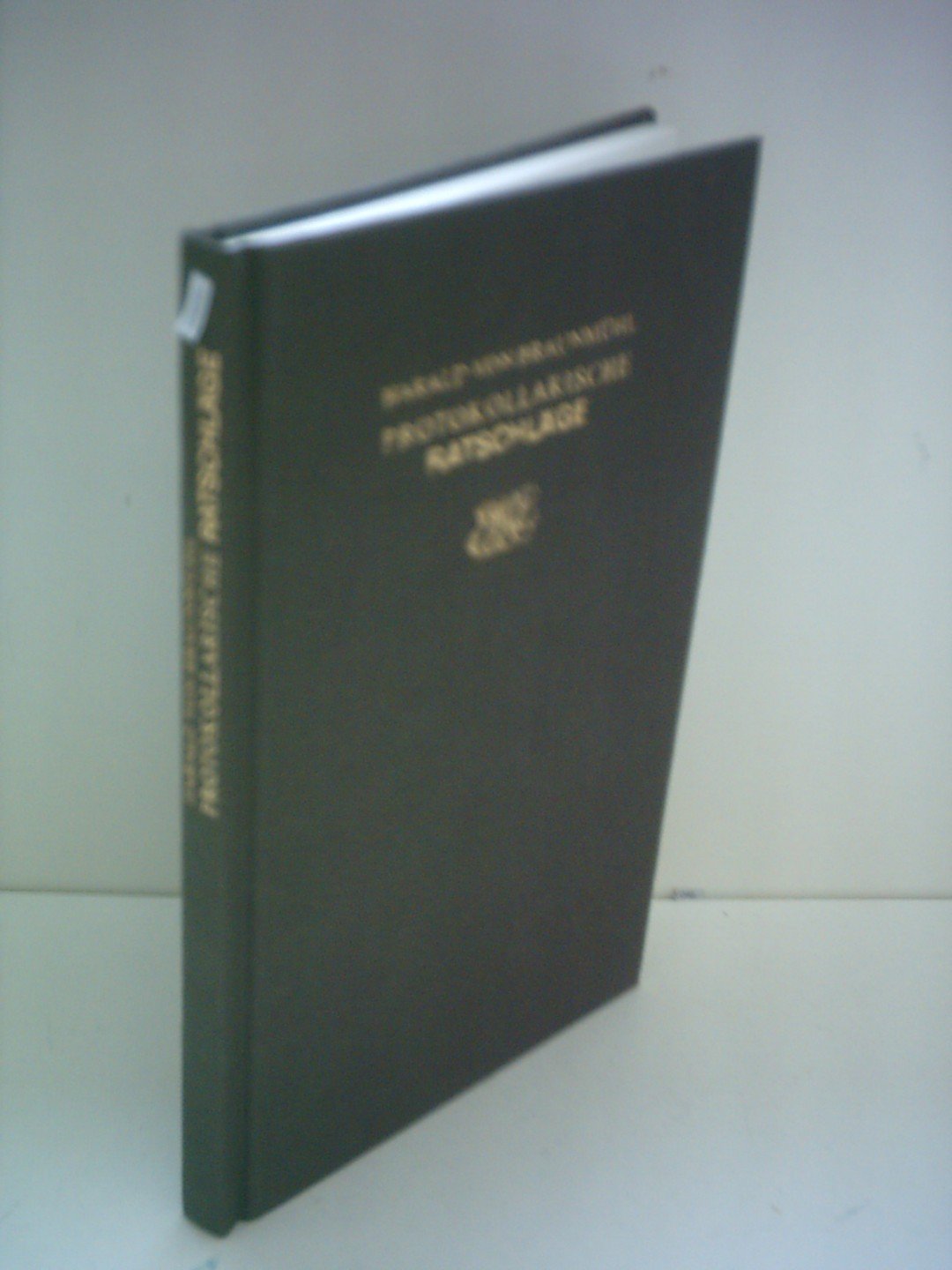 Product Image: Protokollarische Ratschläge