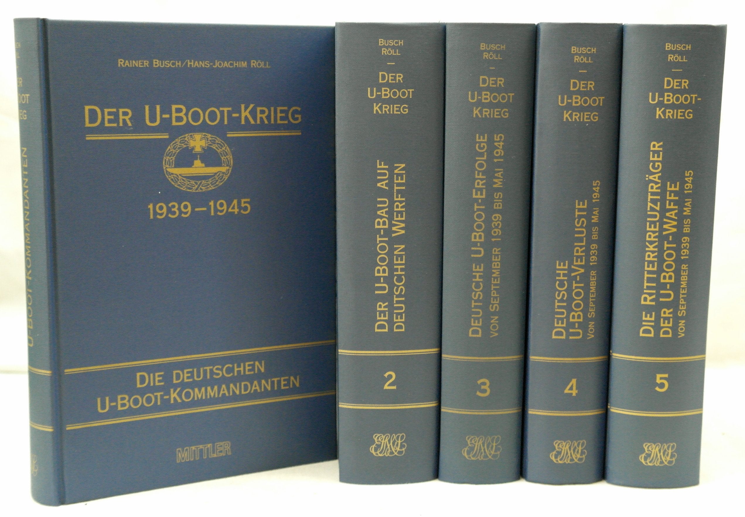 Der U-Boot-Krieg 1939-1945, 5 Bde., Bd.1, Die deutschen U-Boot-Kommandanten German history