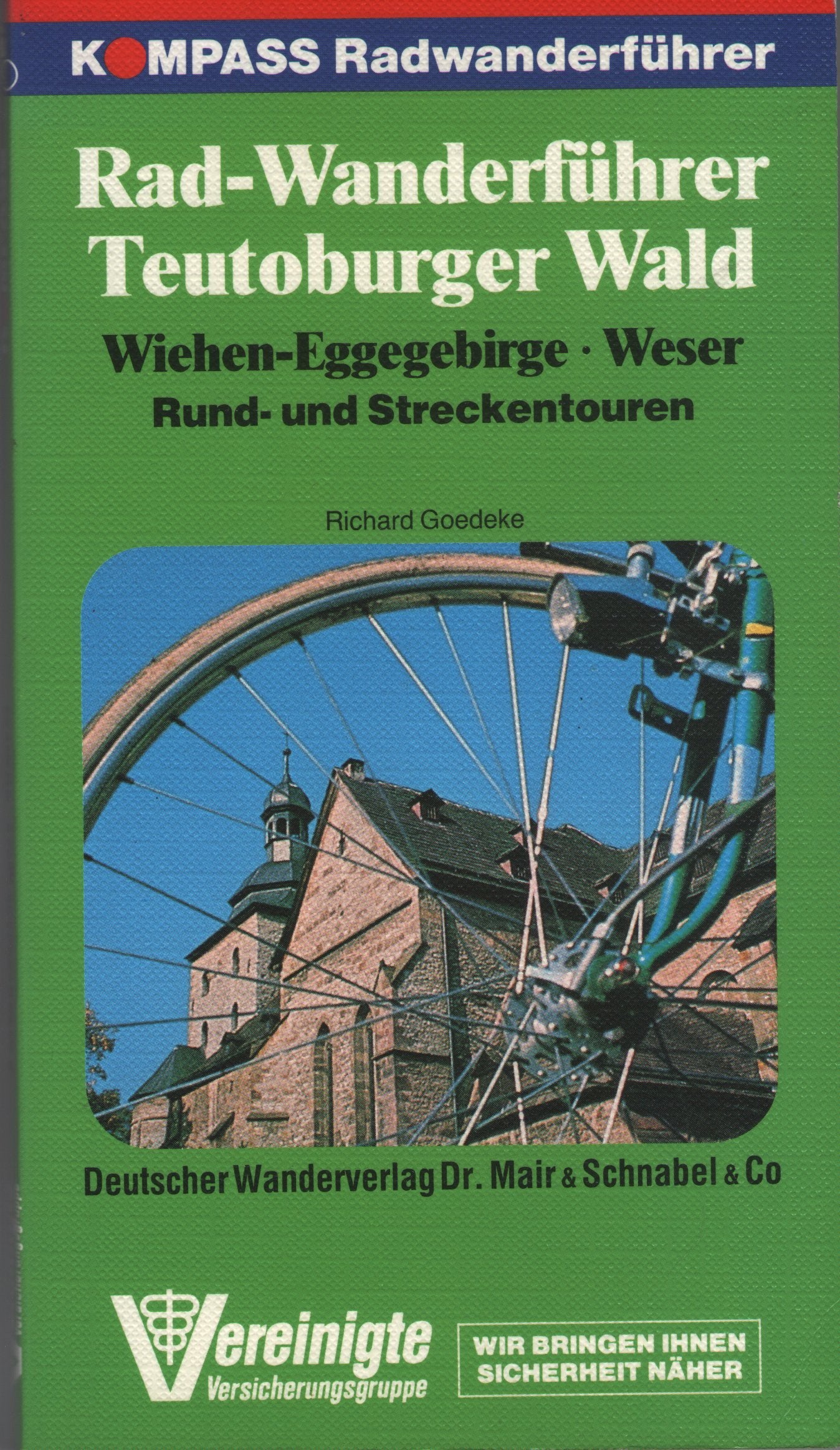 Teutoburger Wald, Wiehen- und Eggegebirge / Weser. Kompass- Radwanderführer Hiking & Cycling