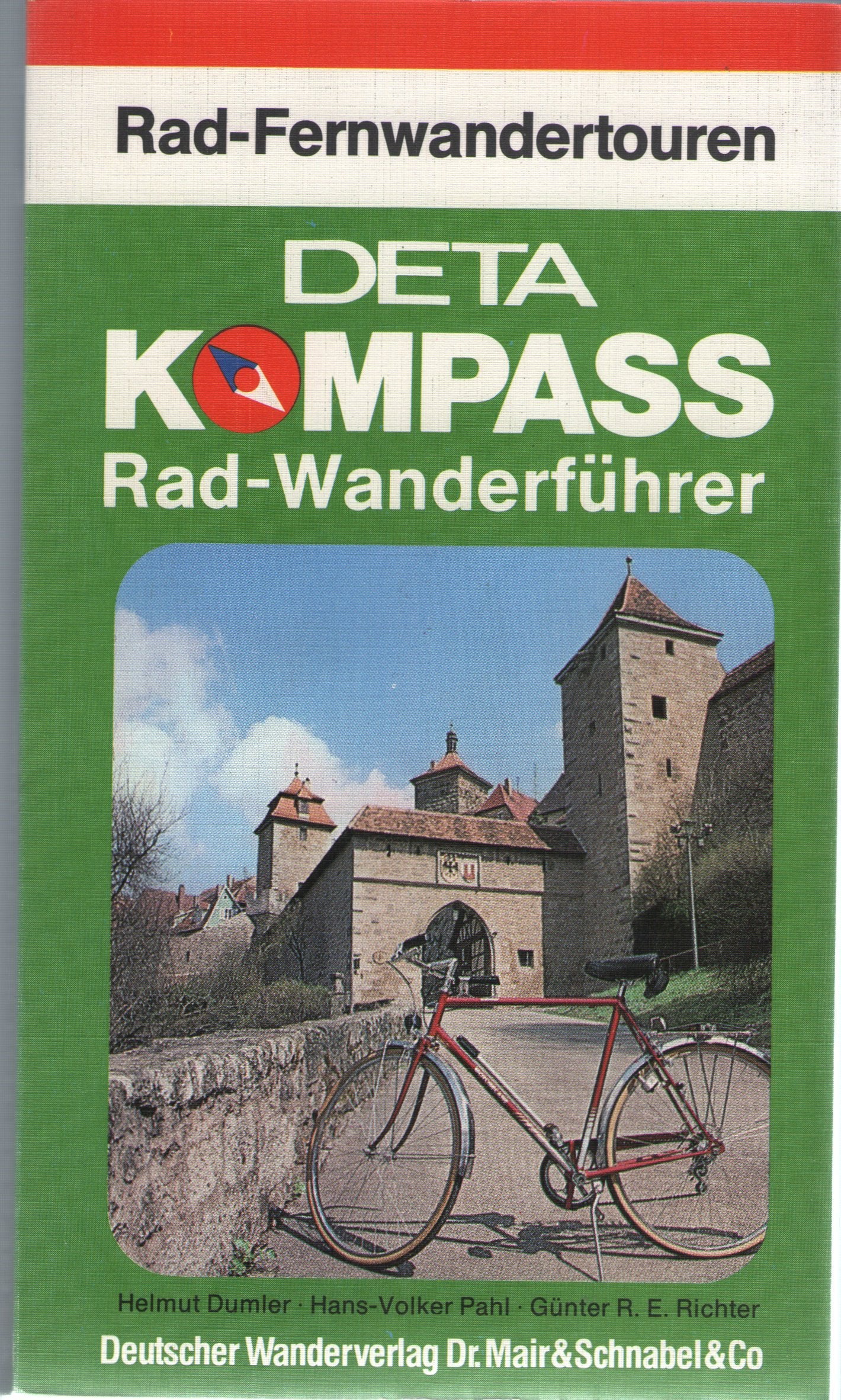 Rad-Fernwandertouren Kompass Rad-Wanderführer, Ostsee-Bodenseetour, Rhein-Tour, Main- und Mosel-Tour, Rhein-Ostsee-Tour Hiking & Cycling Books