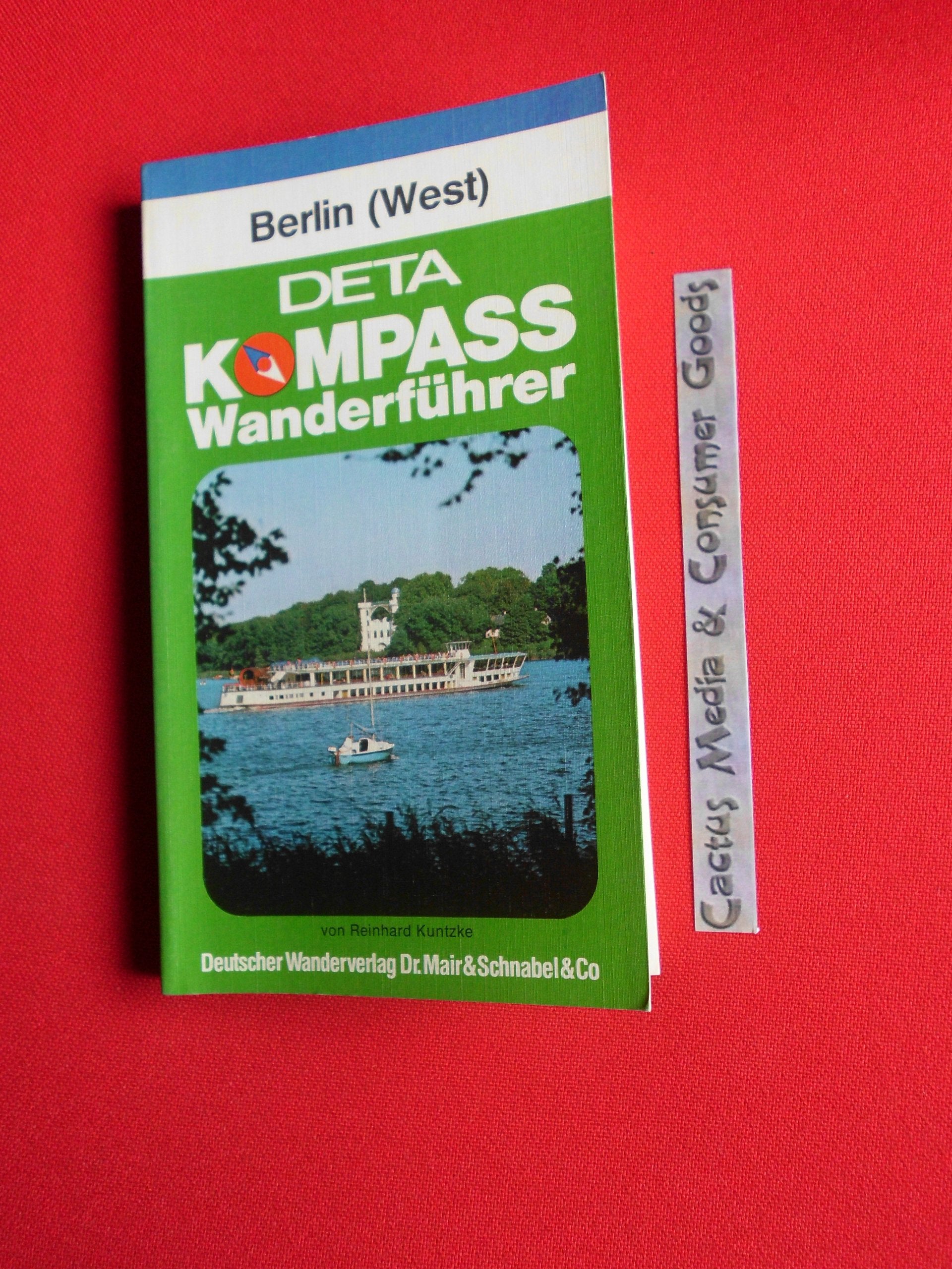 Berlin (West). Kompass Wanderführer Hiking & Cycling Books