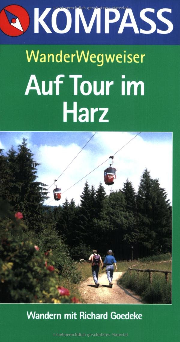 Kompass Wanderführer, Harz Hiking & Cycling