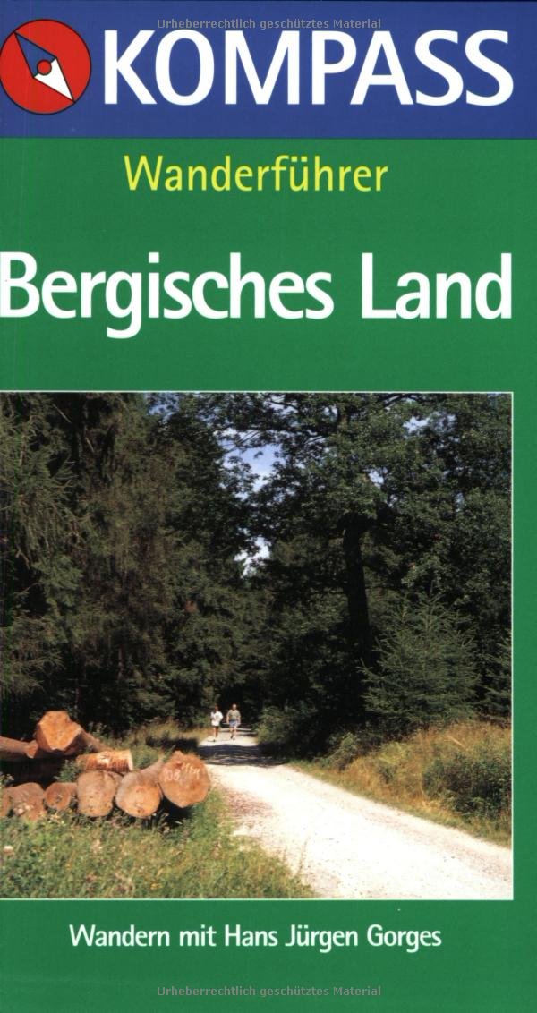 Kompass Wanderführer, Bergisches Land Hiking & Cycling Books