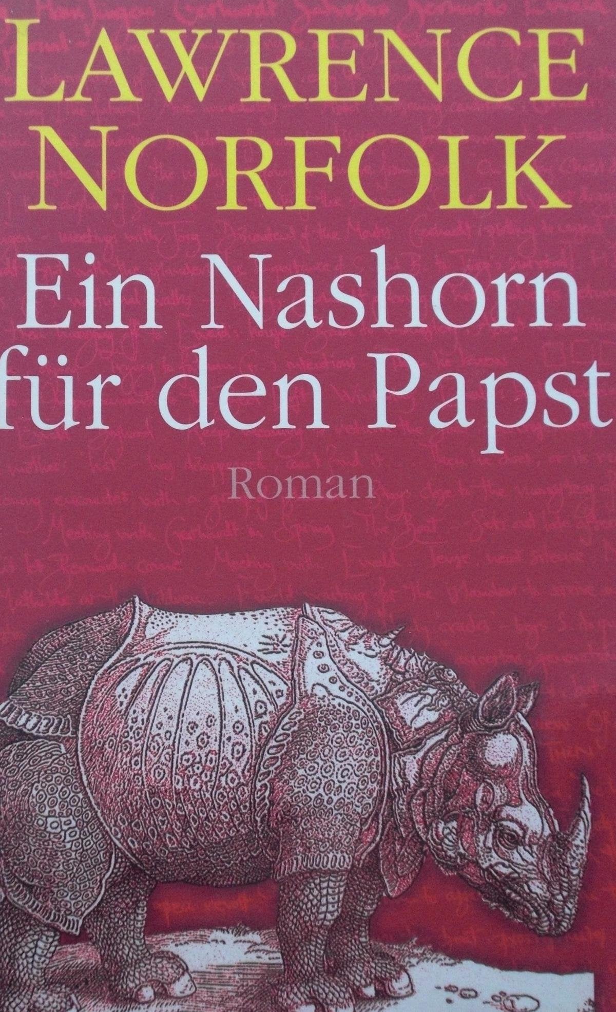 Ein Nashorn für den Papst Historical Fiction