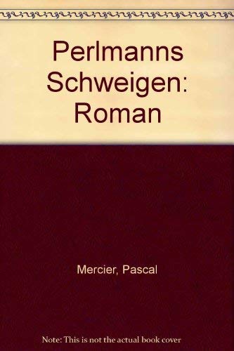 Perlmanns Schweigen Contemporary literature Books
