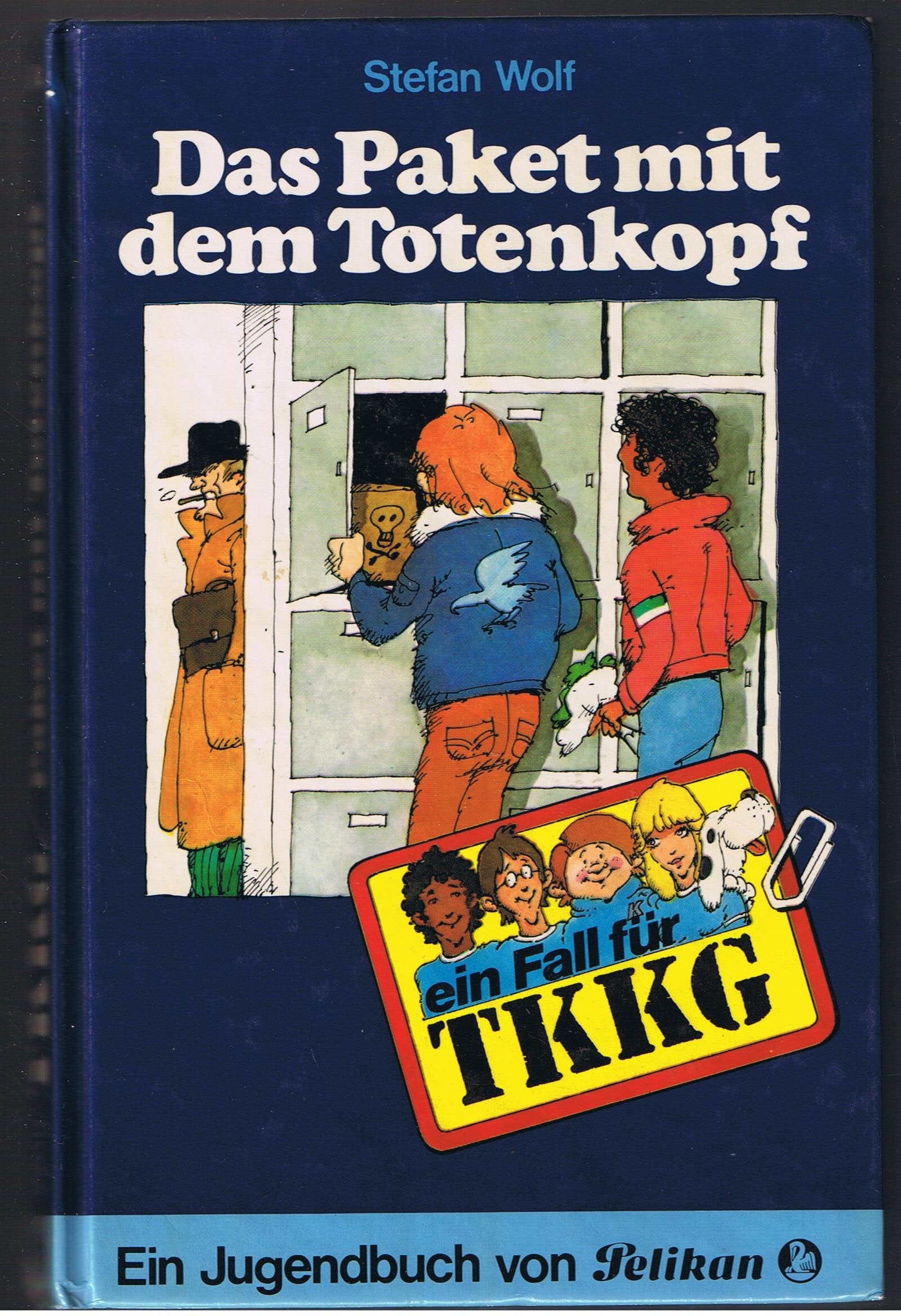 Ein Fall für TKKG, Bd.4, Das Paket mit dem Totenkopf Books