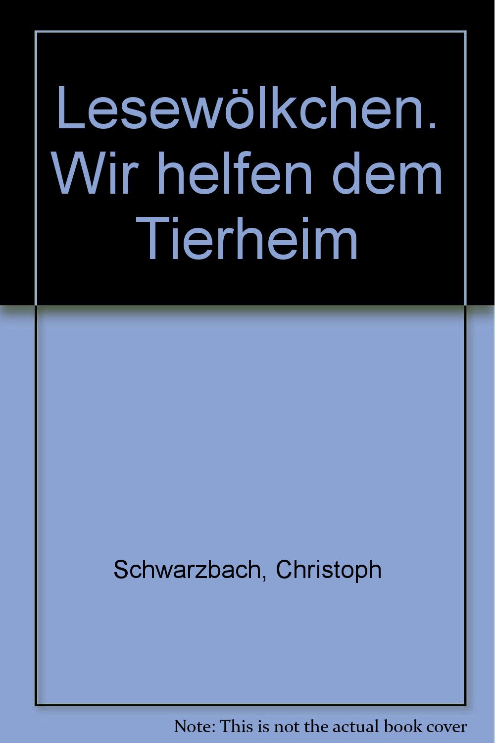 Lesewölkchen. Wir helfen dem Tierheim Books