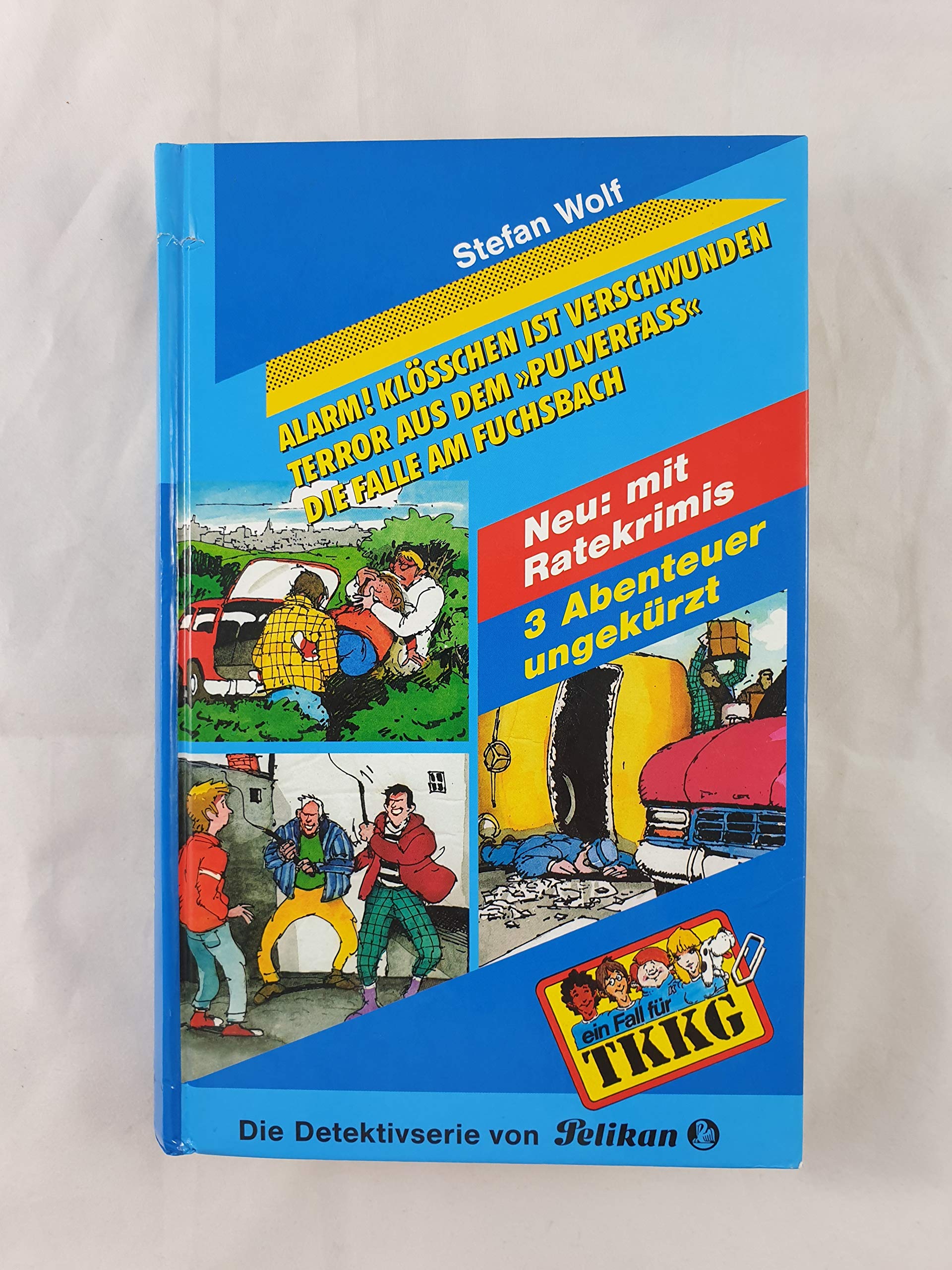 Ein Fall für TKKG, Dreifachbände, Bd.2, Alarm! Klößchen ist verschwunden! Fiction