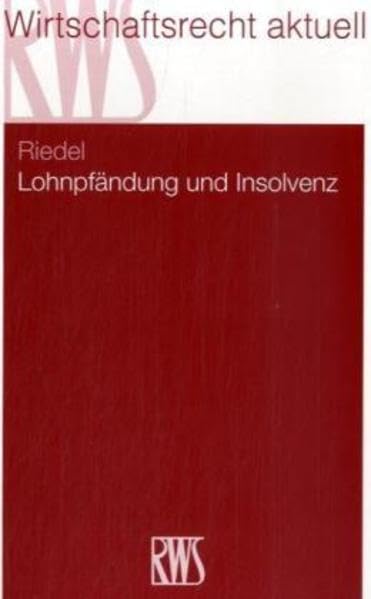 Product Image: Lohnpfändung und Insolvenz (RWS-Skript)