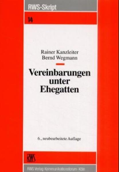 Vereinbarungen unter Ehegatten (Livre en allemand) book
