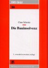 Product Image: Die Bauinsolvenz (RWS-Skript)