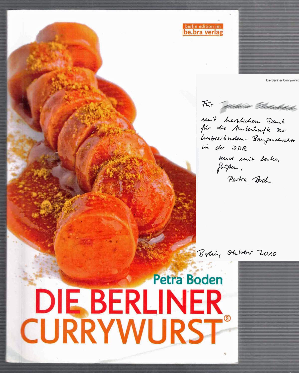 Die Berliner Currywurst Politics & History