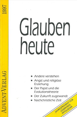 Glauben heute 1997 Books