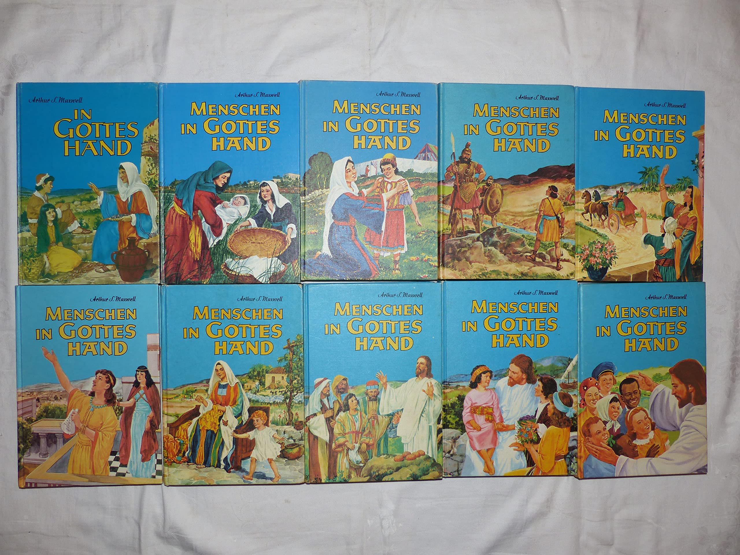 Menschen in Gottes Hand / Geschichten der Heiligen Schrift für Kinder. Band 1-6: Altes Testament. Band 7-10: Neues Testament: Menschen in Gottes Hand: ... für Kinder. Band 1-6: Altes Testament.... Books