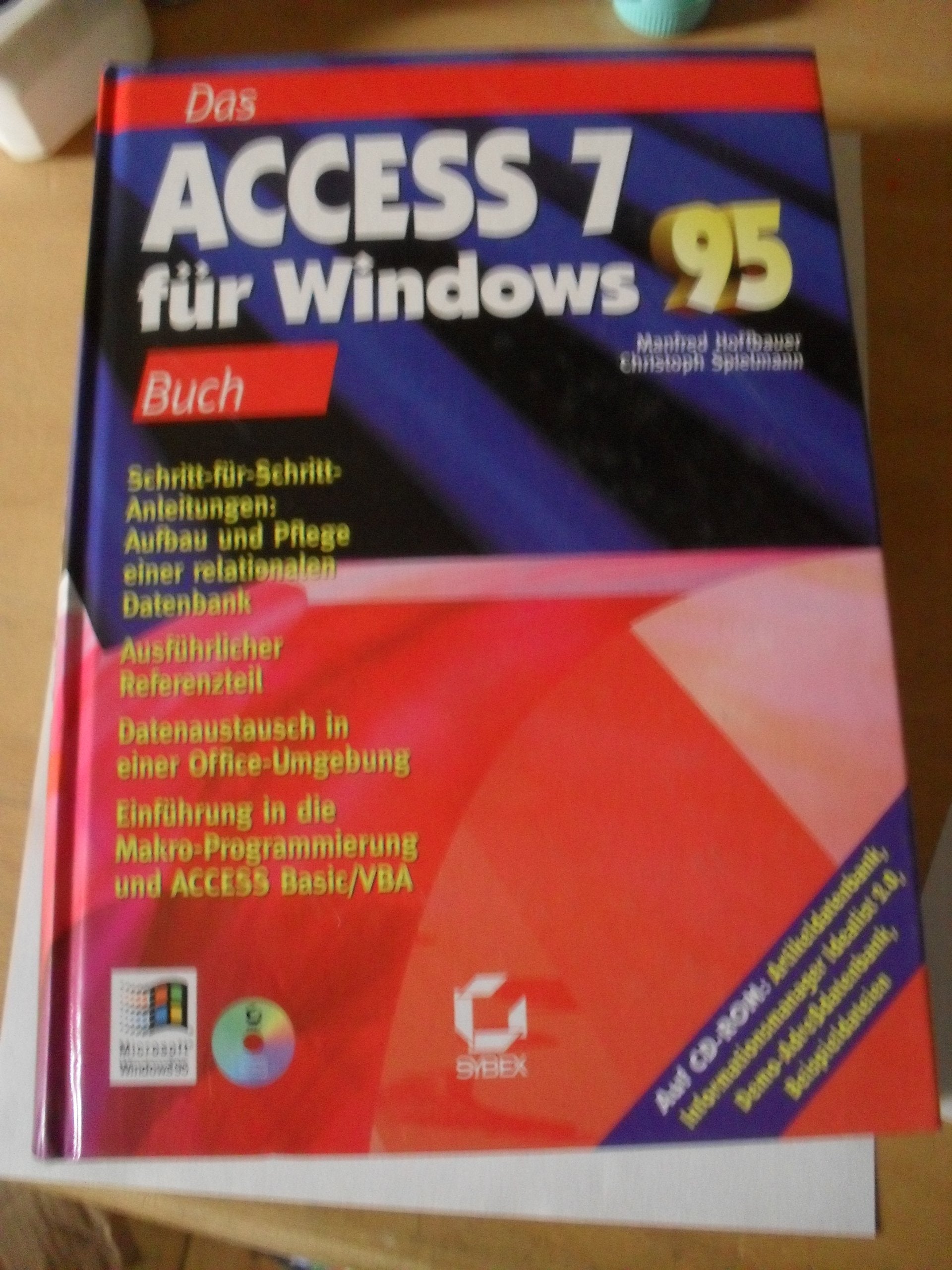 Product Image: Das Access 7 für Windows 95 Buch