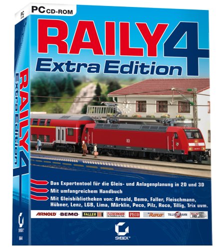 Raily 4 Extra Edition: Das Expertentool für die Gleis- und Anlagenplanung in 2D und 3D. Mit Gleisbibliotheken. Für Windows XP/Vista Books