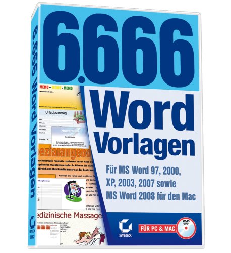 6.666 Word-Vorlagen Other software