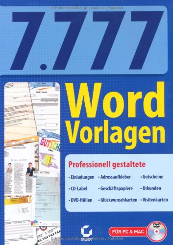 Product Image: 7.777 Word Vorlagen