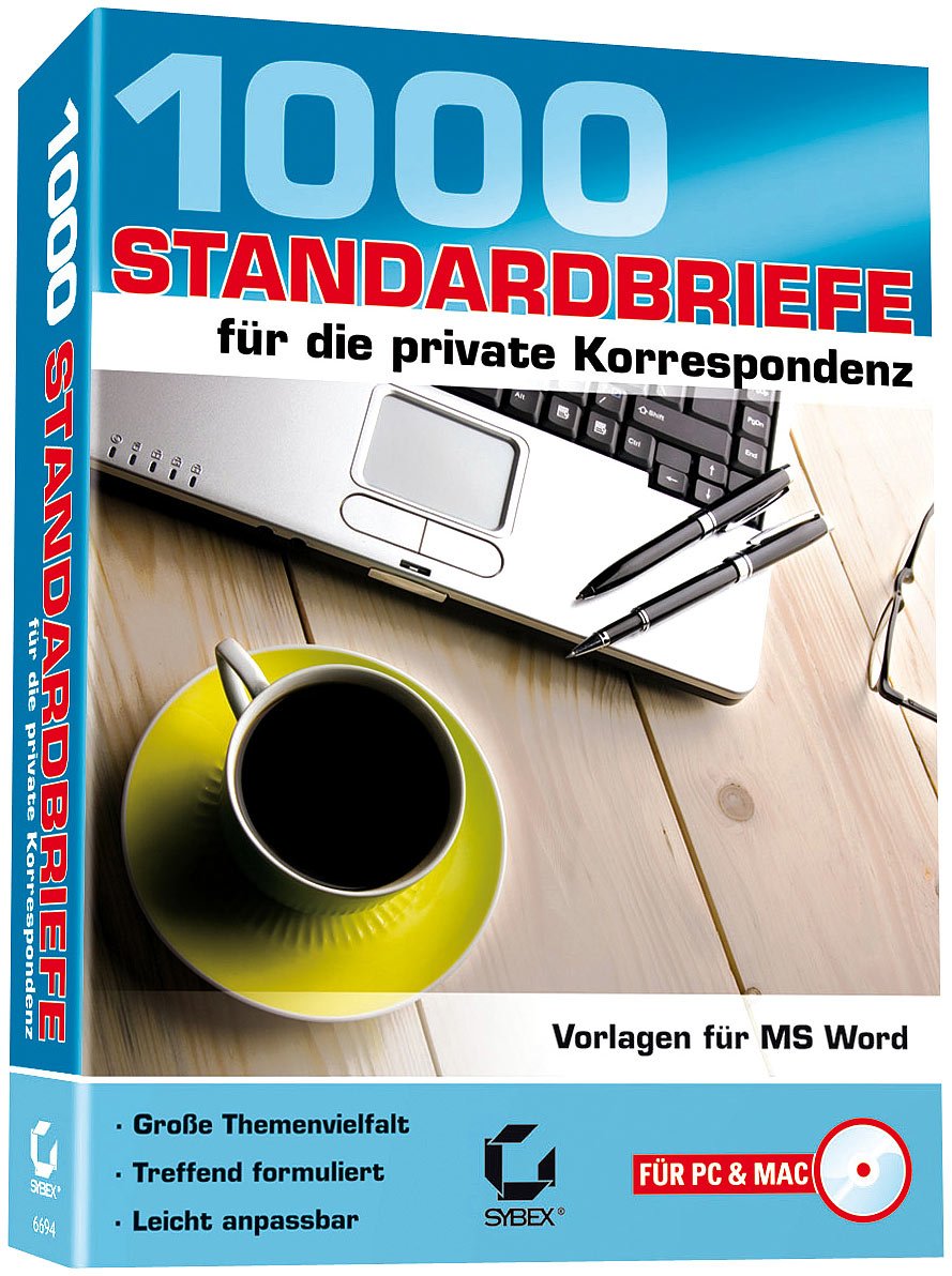 1000 Standardbriefe für die private Korrespondenz Other software